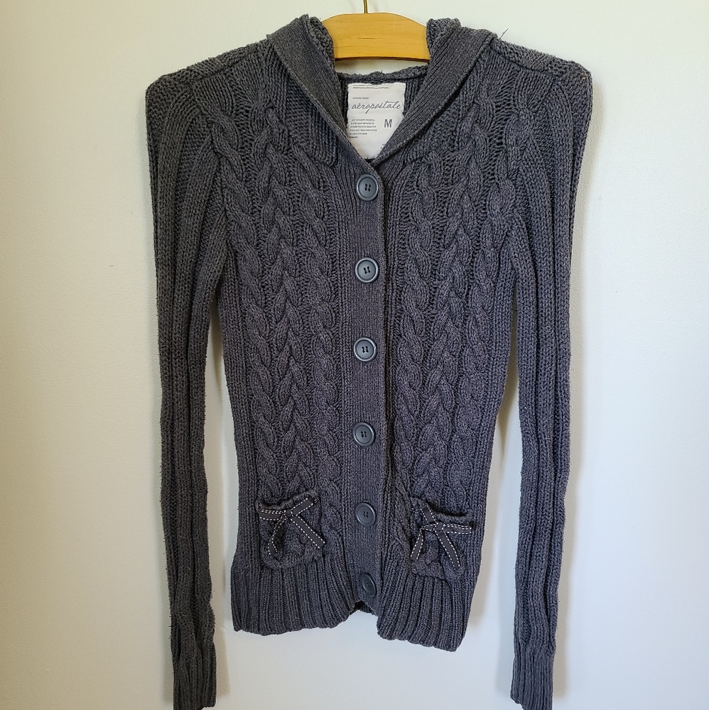 Aeropostal Grey Sweater